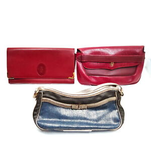 Cartier Clutch Bag Cartier Ferragamo Clutch Shoulder Bag 3 set 3750719