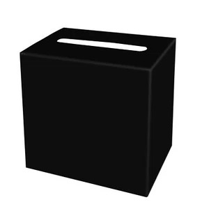 Black DIY Card Box Money Gift Card Holder Wedding Reception Baby Shower - Picture 1 of 7