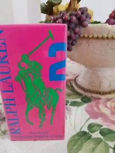 Big Pony Pink 2 Perfume 1.7 oz EDT Spray for WOMEN by Ralph Lauren New - Picture 1 of 1
