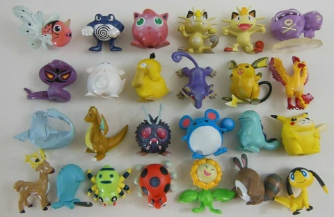 Pokemon Mini Figure TOMY CGTSJ Vintage LOT 25 Weezing Arbok Meowth Raichu MORE Cover
