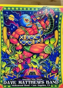 Dave Matthews Poster Hollywood 2022 FOIL #/148 Munk One Los Angeles - Picture 1 of 6