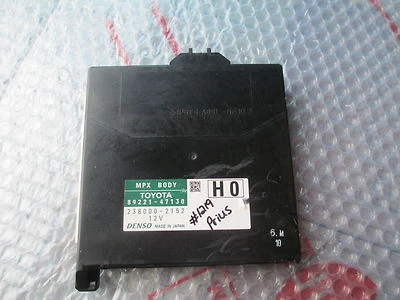 Módulo de control de carrocería multiplex Toyota Prius 2010 2011 89221-47130 MPX H 0 OEM Foto 1 de 4