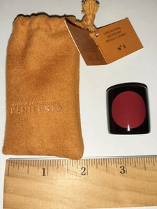 BRAND NEW ISABELLA ROSSELLINI'S MANIFESTO NO. 3 LIPSTICK RING COVER USA SHIP - Picture 1 of 9