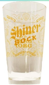 Seltenes Shiner Bock Bier, Spetzl Brauerei, Bier 16 0z. Pint Gläser 4er Set - Bild 1 von 4
