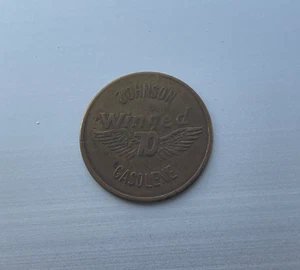 Johnson Winged 70 1933 gasolina Century of Progress token L2 - Imagen 1 de 2