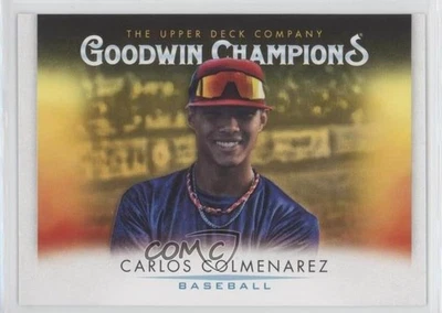 2021 Upper Deck Goodwin Champions Horizontal Carlos Colmenarez #69 - Image 1 of 2