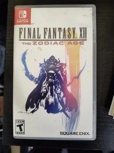 Final Fantasy XII: The Zodiac Age - Nintendo Switch 2017, CIB TESTED RPG - Picture 1 of 3