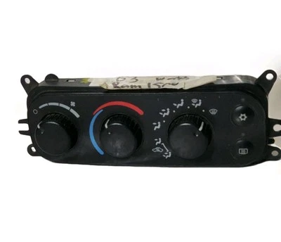 2002-2005 Dodge Ram AC Climate Control Switch Heater Dual Zone 55056323AC OEM - Image 1 of 4