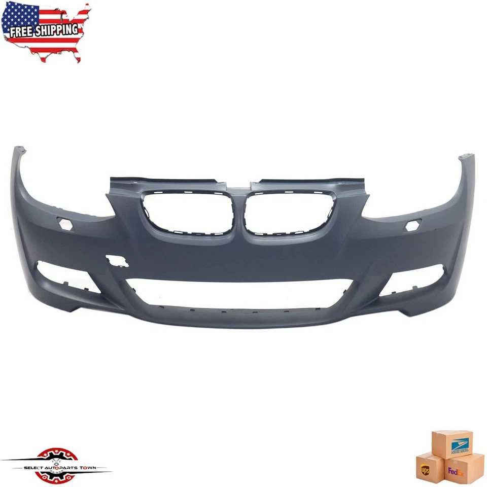 Fits 2007-2010 BMW 328i 335i New Front Bumper Cover Primed Plastic BM1000251 Foto 1 de 4