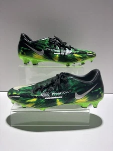 Nike Phantom GT2 Elite Sg Negro/Verde DM0722-003 UK9 Buen Estado - Imagen 1 de 8