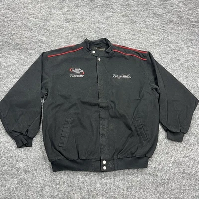 Chaqueta Nascar Dale Earnhardt Para Hombres 2XL XXL Negra Winston Cup Chase Auténtica Foto 1 de 4