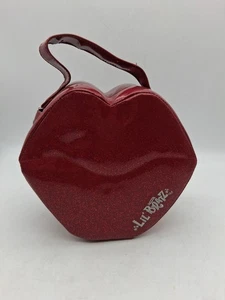 Estuche de transporte Lil Bratz labios en forma de labios 2004 estuche para muñecas rojo glamour - Imagen 1 de 17