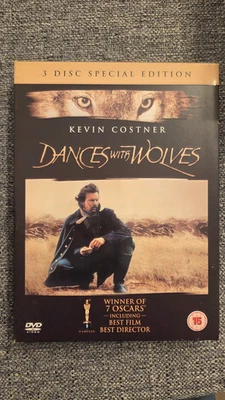 Dances With Wolves (DVD, 2004) Special Edition 3 Disc Kevin Costner - Image 1 of 2