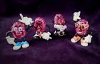CALIFORNIA RAISINS 1987 Post Cereal Figurine Collection 2 Sets of 4 avail. - New