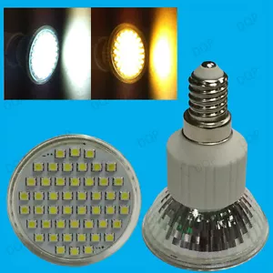 2x 5.6W Epistar LED Spot Light Bulbs, E14 SES, R50 Spotlight Lamps; 85V-265V - Picture 1 of 6