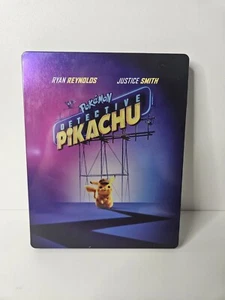 Pokémon DETECTIVE PIKACHU Ultimate Edition 4K + 3D + 2D BLU-RAY FNAC STEELBOOK - Imagen 1 de 3