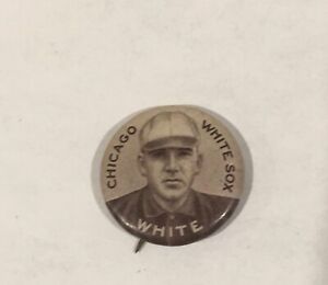 1910-12 SWEET CAPORAL P2 PIN, DOC WHITE, CHICAGO WHITE SOX