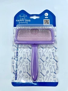 Grooming Fluff Detangle Slicker Bürste für Hunde und Katzen mit weichem Kissen - Bild 1 von 11