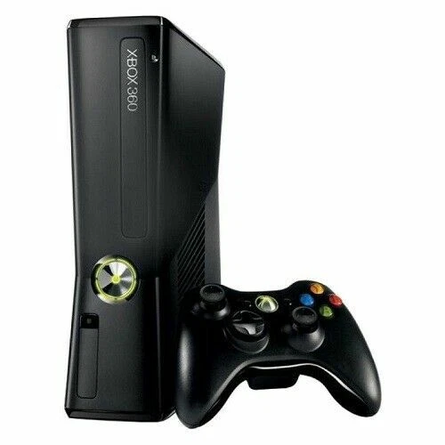 Microsoft Xbox 360 S with Kinect 250GB Glossy Black Console (NTSC)