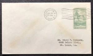 US FDC #747 1934 Parque Nacional Zion UT Parque Nacional Zion UT - Imagen 1 de 2