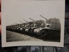 WW2 ORIGINAL PHOTOGRAPH TANK GRAVEYARD CEMETERY  North Africa  A 
