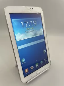 Samsung Galaxy Tab 3 7.0 SM-T210 White Wi-Fi 8GB 7" Android Tablet Cracked - Picture 1 of 24