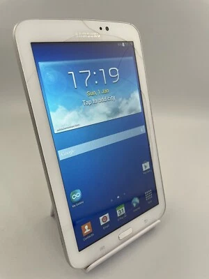Samsung Galaxy Tab 3 7.0 SM-T210 White Wi-Fi 8GB 7" Android Tablet Cracked - Image 1 of 4