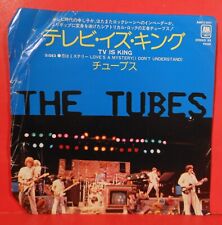 THE TUBES TV IS KING ~ LOVE'S A MYSTERY... 7" 1979 JAPAN PLAYS GREAT! VG/VG!!
