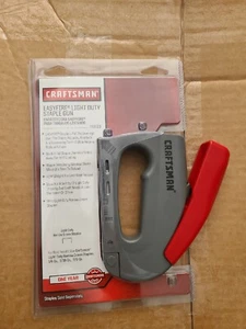 Craftsman Staple Gun Craftsman Easy fire Light Duty Staple Gun NEW - Picture 1 of 7