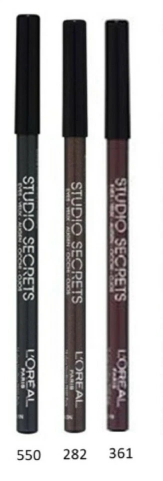 L'Oreal Studio Secrets Eyeliner - Choose Shade - Blue, Brown, Violet - New - Image 1 of 1
