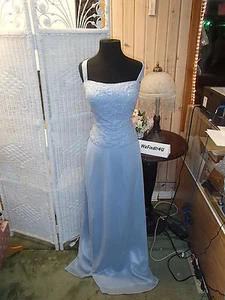 A1503 ENSEMBLES 16843 SZ 14 PANT JACKET 10 BLUEBERRY FORMAL GOWN DRESS $300 - Picture 1 of 12