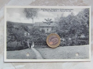 AK Walkmühle A. Barth Schlangenbachtal, Görkwitz, Schleiz gelaufen 1937 - Picture 1 of 2