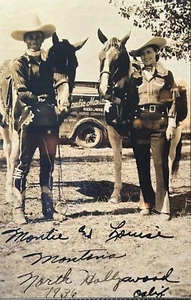 MONTIE und LOUISE MONTANA - 1936 Foto - signiert - Bild 1 von 1