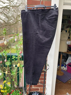 Land's End Chino schwarz samt Gr 58 Baumwolle  knöchellang nur 1 x getragen - Bild 1 von 4