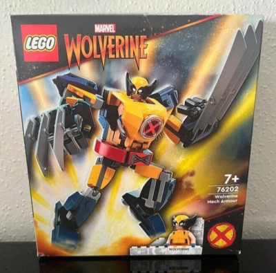 LEGO Marvel Wolverine Mech Armor 76202 Toy Building Kit 141 pcs - Image 1 of 2