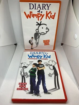 1 lot of two DVD's Diary of a Wimpy Kid and Diary of a Whimpy Kid Rodrick Rules - Image 1 of 4
