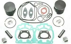 2000 2001 2002 Ski-Doo MXZ 600 SPI Pistons Bearings Top End Gasket Kit Std 76mm - Picture 1 of 12