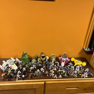 Star Wars Galactic Heroes HUGE Lot Of 68 And 7 Big Figures/Ships Early 2000s - Picture 1 of 9
