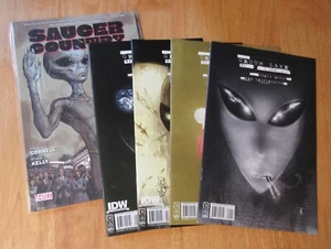 Lot of *4* IDW GROOM LAKE: #1-4 *Complete Set!* + SAUCER COUNTRY TPB! (Vertigo) - Picture 1 of 4