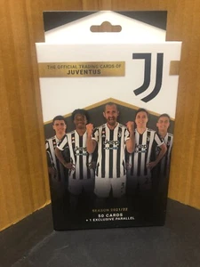 Topps Box Juventus Official Team Set 2021/22 1 Exclusive Parallel Garanteed - Picture 1 of 4