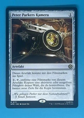 Peter Parker's Camera Marvel's Spider-Man Regular German (US Seller) - Image 1 of 2