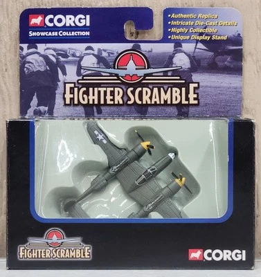 2002 Corgi Showcase Collection Fighter Scramble WWII US P-38 Lightning  - Image 1 of 3