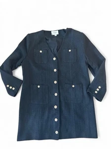 Abito Pomander Place by Tuckernuck nero Keira in tweed taglia XXL manica lunga - Foto 1 di 4