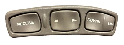 Saturn L-Series Power Seat Switch 00-05 22677356 Left Driver  A2825356 Gray Grey - Image 1 of 2