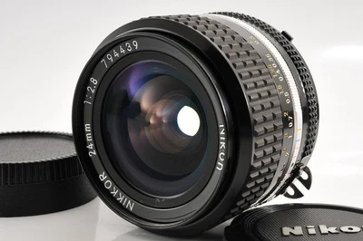 Lente gran angular Nikon Ai-s Nikkor 24 mm f/2,8 MF probada [casi como nueva] de JAPÓN Foto 1 de 4