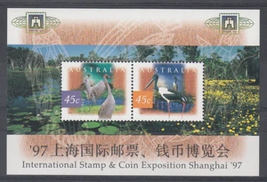 Australian Stamps.Mini/Sheet.International Stamp & Coin Exhibition.Shanghai 97'. - Picture 1 of 2