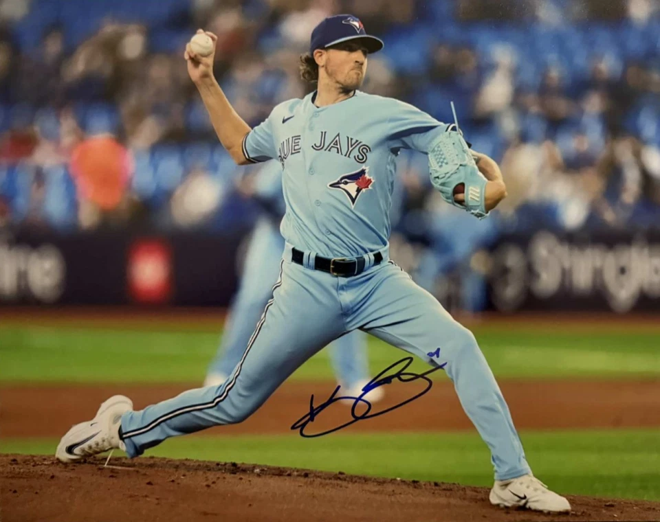 FOTO AUTOGRAFIADA 11X14 KEVIN GAUSMAN TORONTO BLUE JAYS - D Foto 1 de 1