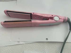 Jilbere de Paris Pink Velvet Flat Iron Hair Straightener 1.5" Special Edition - Picture 1 of 3