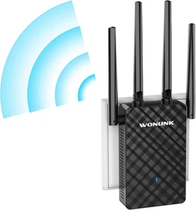 Ripetitore Wifi Potente per Casa, AC1200 Wifi Extender 5Ghz & 2,4Ghz Dual Band 1 - Foto 1 di 12