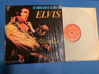 ELVIS PRESLEY To Know Him Is To Love Him BLACK BELT LP Ltd Edition vinyl SHRINK - Image 1 of 2